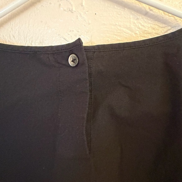 Madewell Black Puff Sleeve Crop Top - Picture 7 of 8